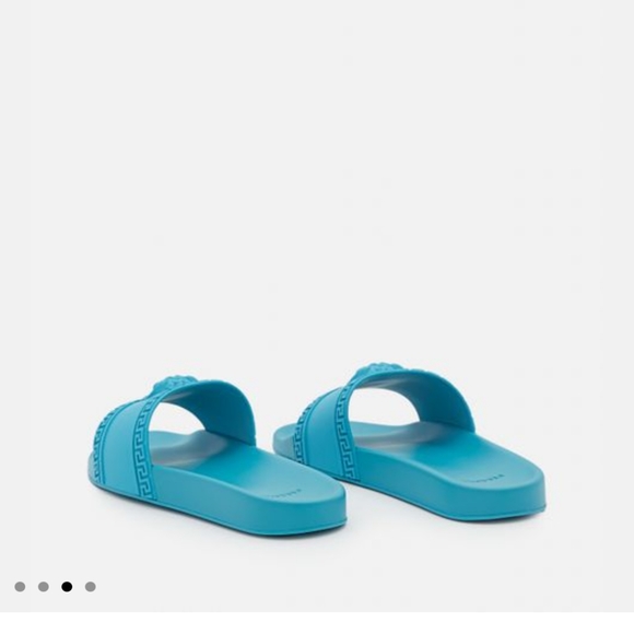 Versace rubber Medusa slides sz 42 US 9 dust bag - Picture 4 of 4